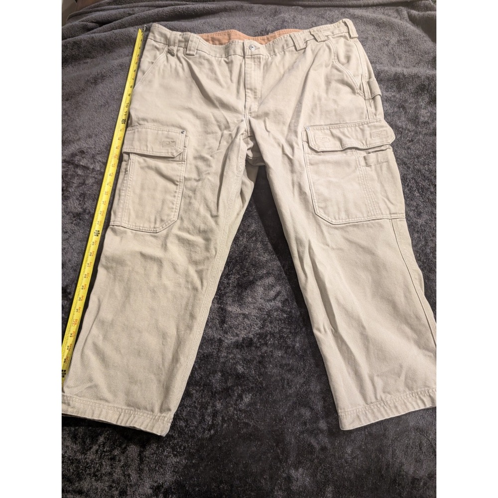 Duluth Trading Mens Cargo Pants 44x28 Canvas material